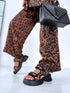 "OBSESSION AL23" vasaros sandalai - leopardas
