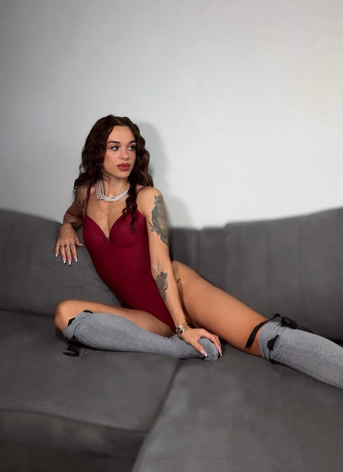 ELYNDI, корректирующее боди - бордовое ПРЕДЗАКАЗ