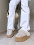 WIDE LEG džinsa bikses "WHITE LOTUS 8803" - BALTAS