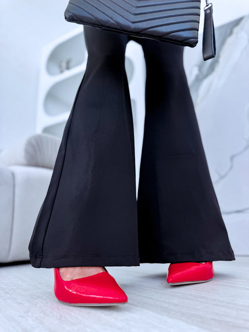 Legingi ar regulējamo augšdaļu "ELITE LINE 6883" - melni