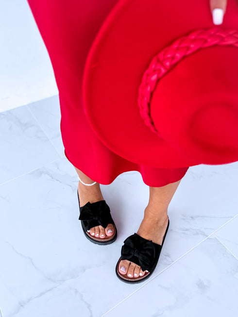 "BOUTIQUE" 3886 slippers - black