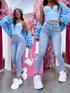 Jeans "SKINNY CRYSTAL" H931-9 - LIGHT BLUE