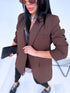 ONE SIZE žakete "LAST KISS" - CHOCO PRE-ORDER