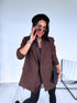 ONE SIZE žakete "LAST KISS" - CHOCO PRE-ORDER