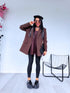 ONE SIZE žakete "LAST KISS" - CHOCO PRE-ORDER