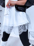Lielizmēra topiņš "DREAMY LACE" 7929 - BALTS
