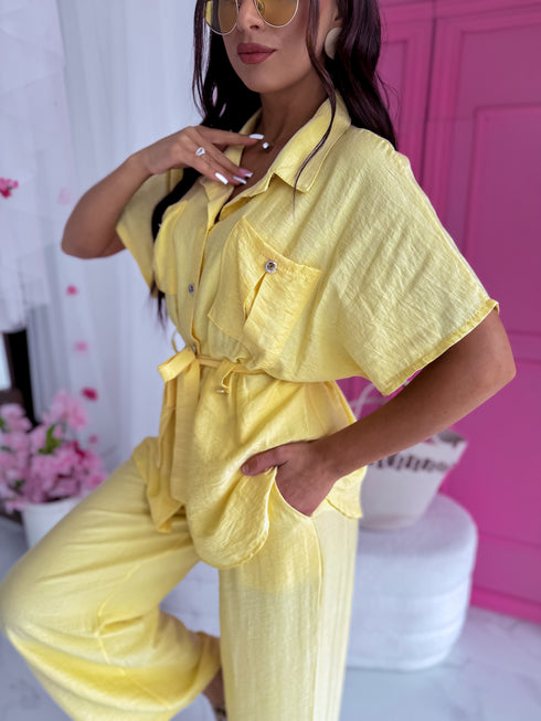 ELYNDI LUX set "KOLKA" - YELLOW