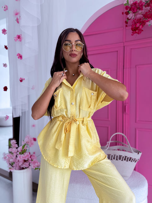 ELYNDI LUX set "KOLKA" - YELLOW