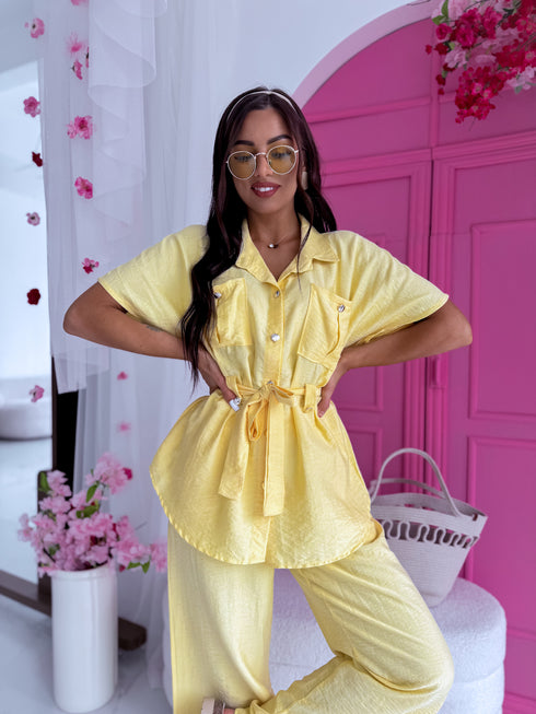 ELYNDI LUX set "KOLKA" - YELLOW