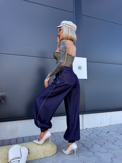 Jeans "OWN THE MOMENT" T6067 - DARK BLUE