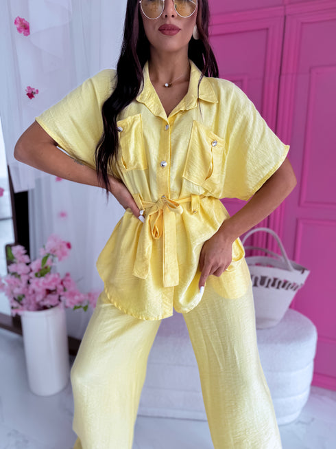 ELYNDI LUX set "KOLKA" - YELLOW