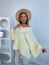 MOHAIR sweater "FRANCE 41356" - yellow