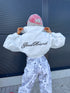 Jacket "GOOD" W55944 - WHITE