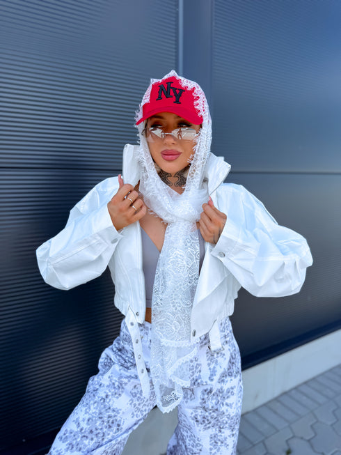 Jacket "GOOD" W55944 - WHITE