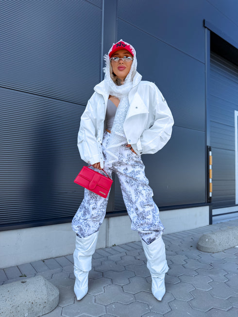 Jacket "GOOD" W55944 - WHITE