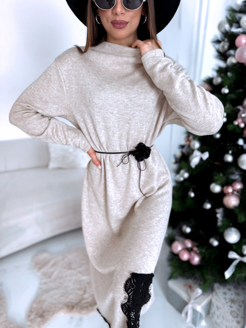 Adīta kleita "Christmas Beats A18839" - TUMŠI BĒŠA