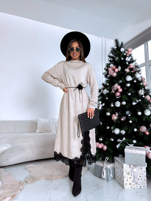 Adīta kleita "Christmas Beats A18839" - TUMŠI BĒŠA