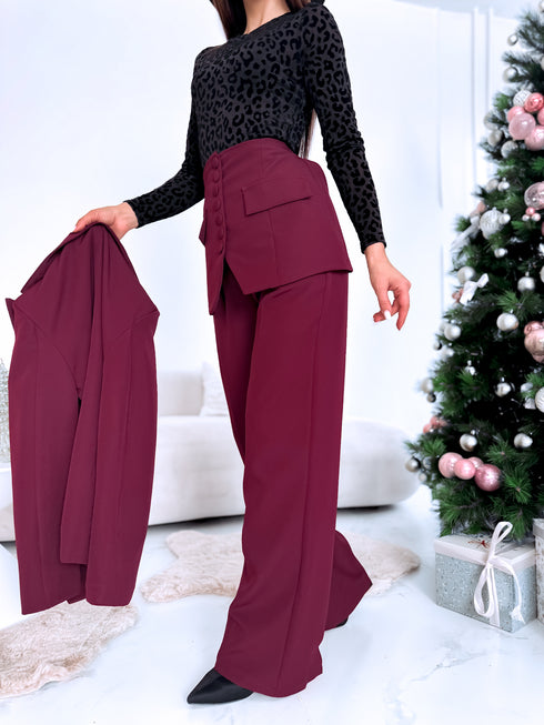 3in1 komplekts "Covers 25156" - BORDO