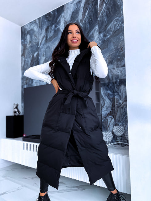 Garā veste "FALL" FC27 - MELNA