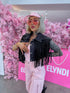 Džinsa veste "CRYSTAL MATCH" 56017 - TUMŠI PELĒKA