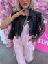 Džinsa veste "CRYSTAL MATCH" 56017 - TUMŠI PELĒKA