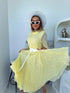 Lace dress "ROSALIA A2590" - YELLOW