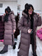 "COYOTE FC7633" long coat - CHOCO