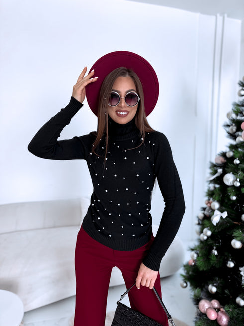 Džemperis "CRYSTAL TOUCH" JL7072 - MELNS