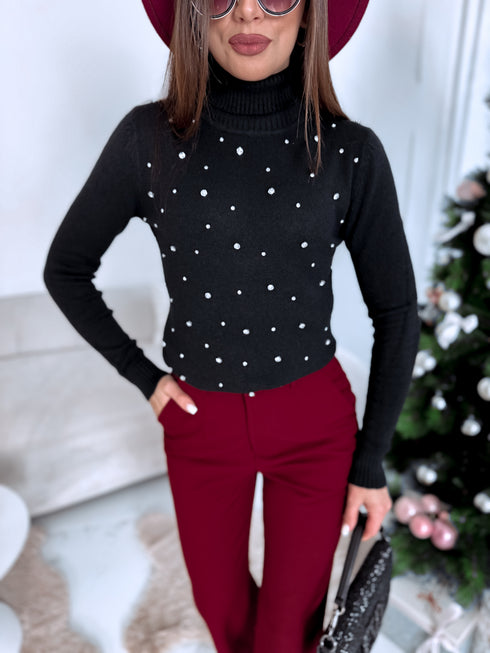 Džemperis "CRYSTAL TOUCH" JL7072 - MELNS