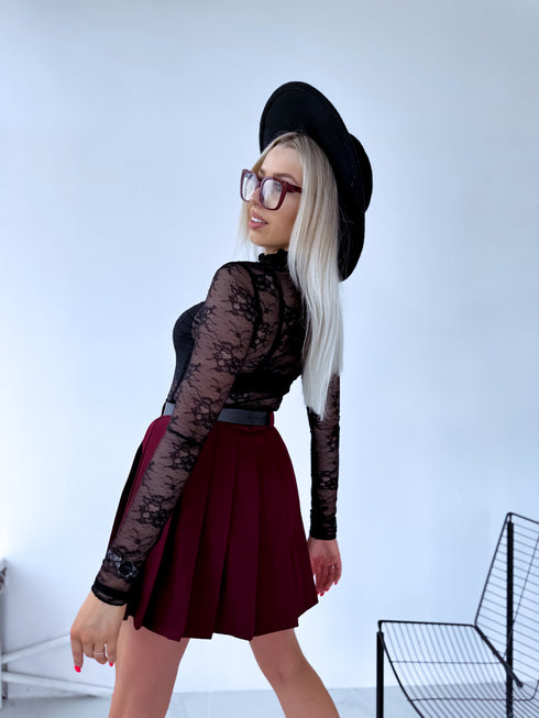 "SPRINKLES 112" one size tīkliņtops - MELNS