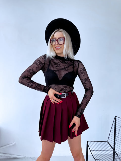 "SPRINKLES 112" one size tīkliņtops - MELNS