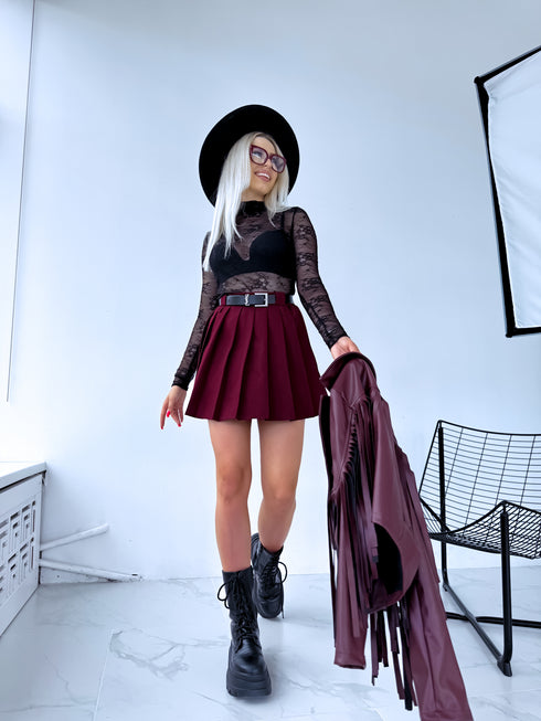 "SPRINKLES 112" one size tīkliņtops - MELNS