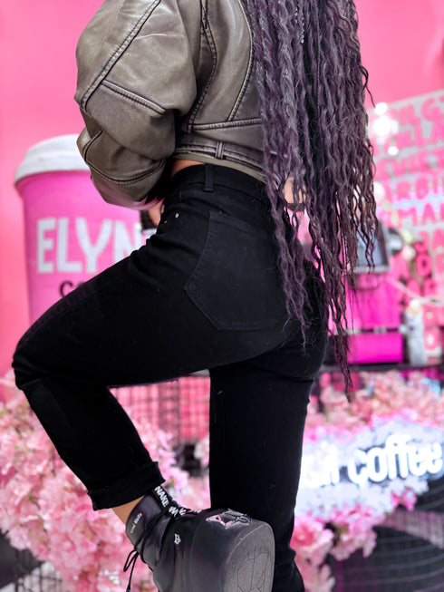 "NON STOP" jeans HM307 - BLACK