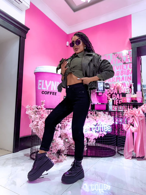 "NON STOP" jeans HM307 - BLACK