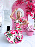 "MARGARITA 288" dress - rose pattern