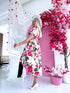 "MARGARITA 288" dress - rose pattern