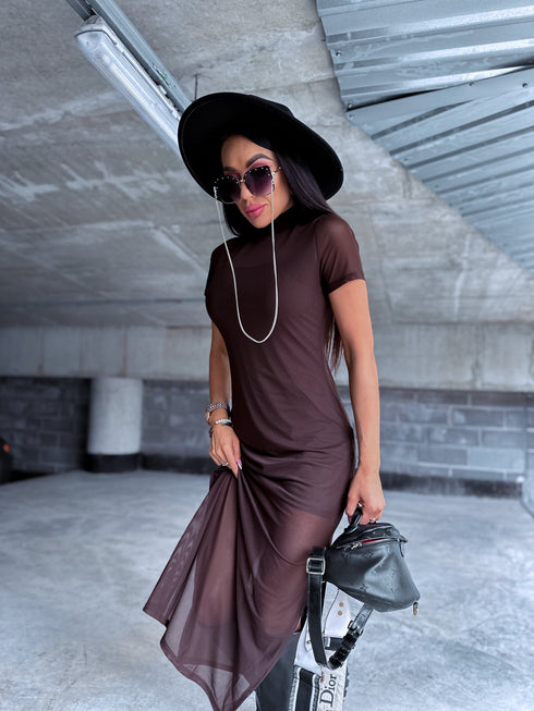 2in1 tīkliņkleita + apakškleita - CHOCO