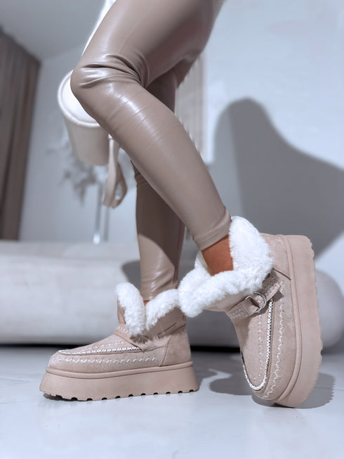 "GLACYN" īsie zābaki F-572 - GAIŠI BĒŠI