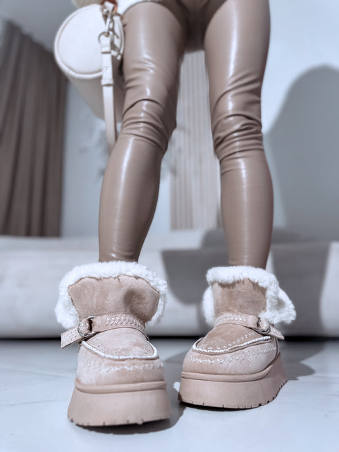 "GLACYN" īsie zābaki F-572 - GAIŠI BĒŠI