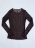 Tops "CHAMPAGNE DREAMS" 4816 - CHOCO