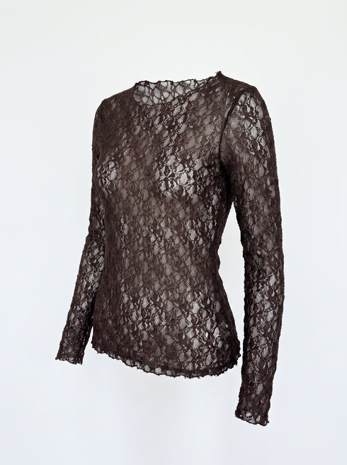Tops "CHAMPAGNE DREAMS" 4816 - CHOCO