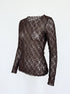 Tops "CHAMPAGNE DREAMS" 4816 - CHOCO