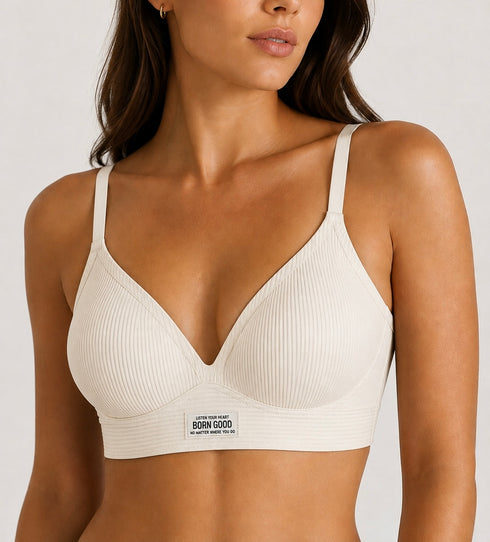 Bra 4859 "BORN GOOD" - CREAM WHITE