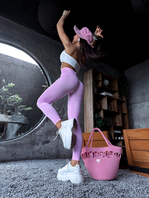 Legingi ar savilkumu aizmugurē "Riekstiņš" - ROZĪGI