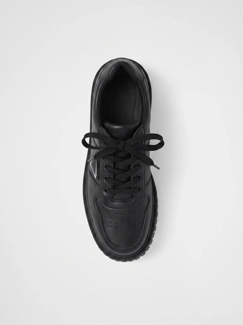 Ādas imitācijas botas "COLLABORATION" - melnas