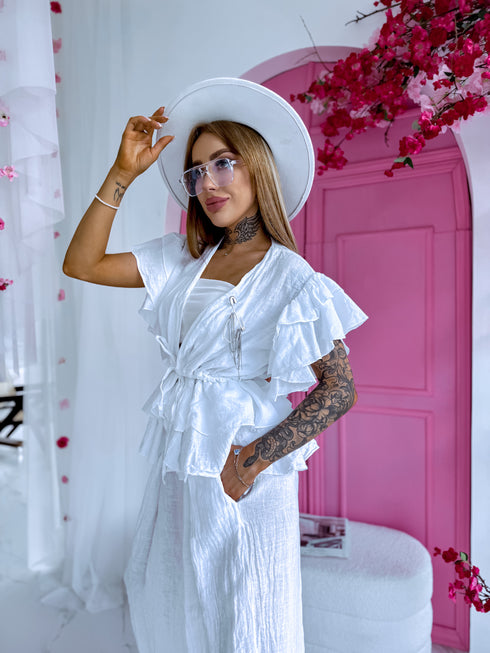 LINA komplekts "SALT ON SKIN 7327" - BALTS