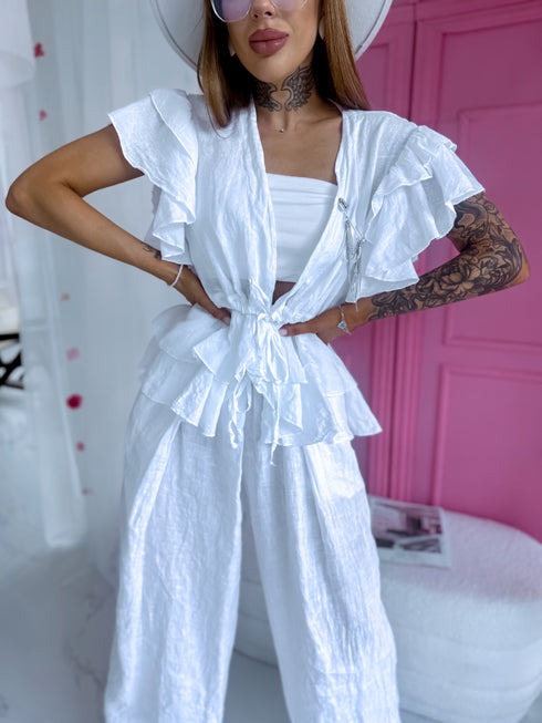 LINA komplekts "SALT ON SKIN 7327" - BALTS