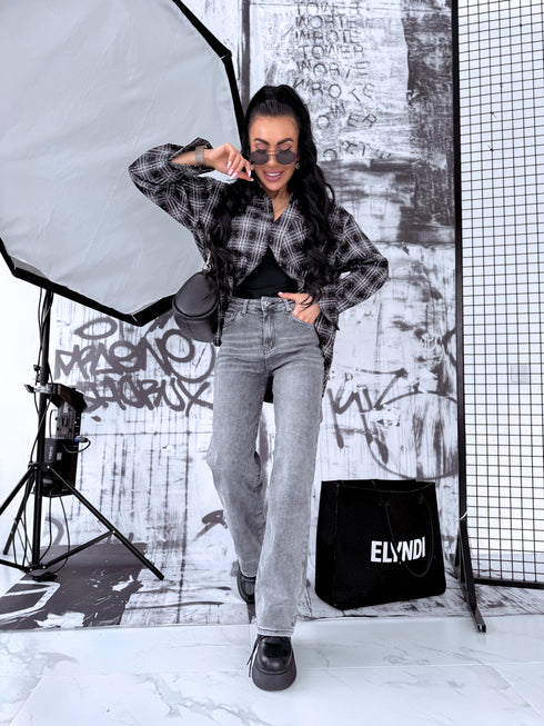 Džinsa bikses "ECHO" DJ2479 - PELĒKAS