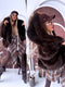"FURORA PH6710" faux fur jacket - CHOCO PRE-ORDER