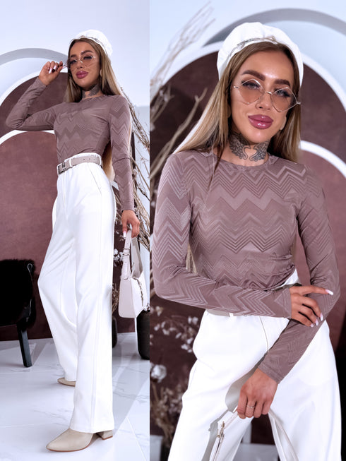 Bodysuit "MIRACLE HS8791" - CAPPUCCINO